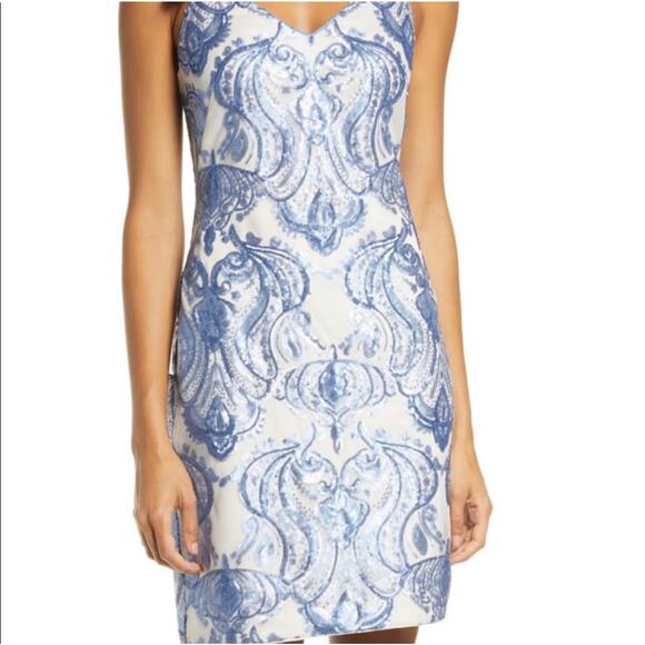 vince blue dress Vince main image 0
